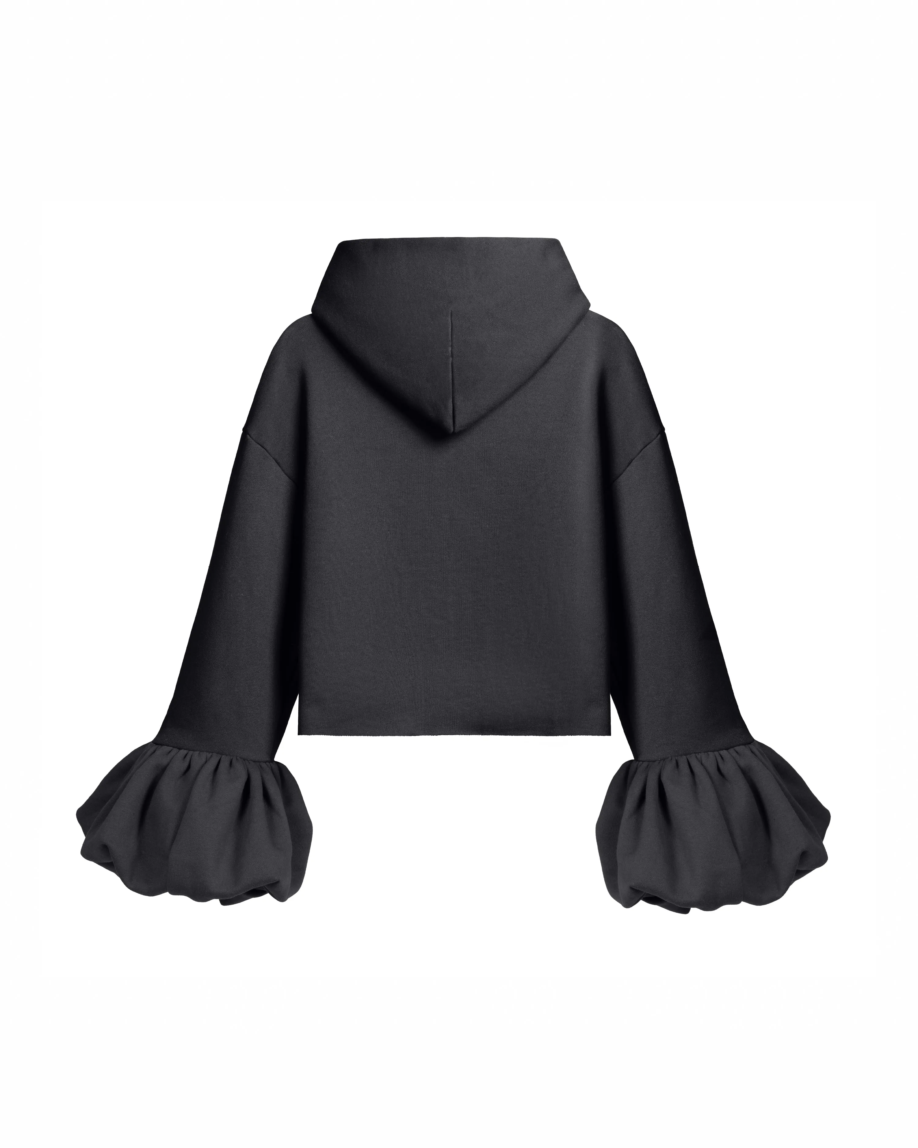 Charcoal Statement Sleeve Hoodie sold by Fe Noel product image thumbnail 2