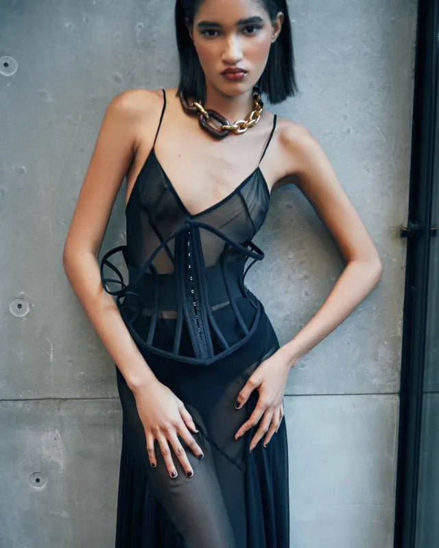 Cage Corset made by Fe Noel