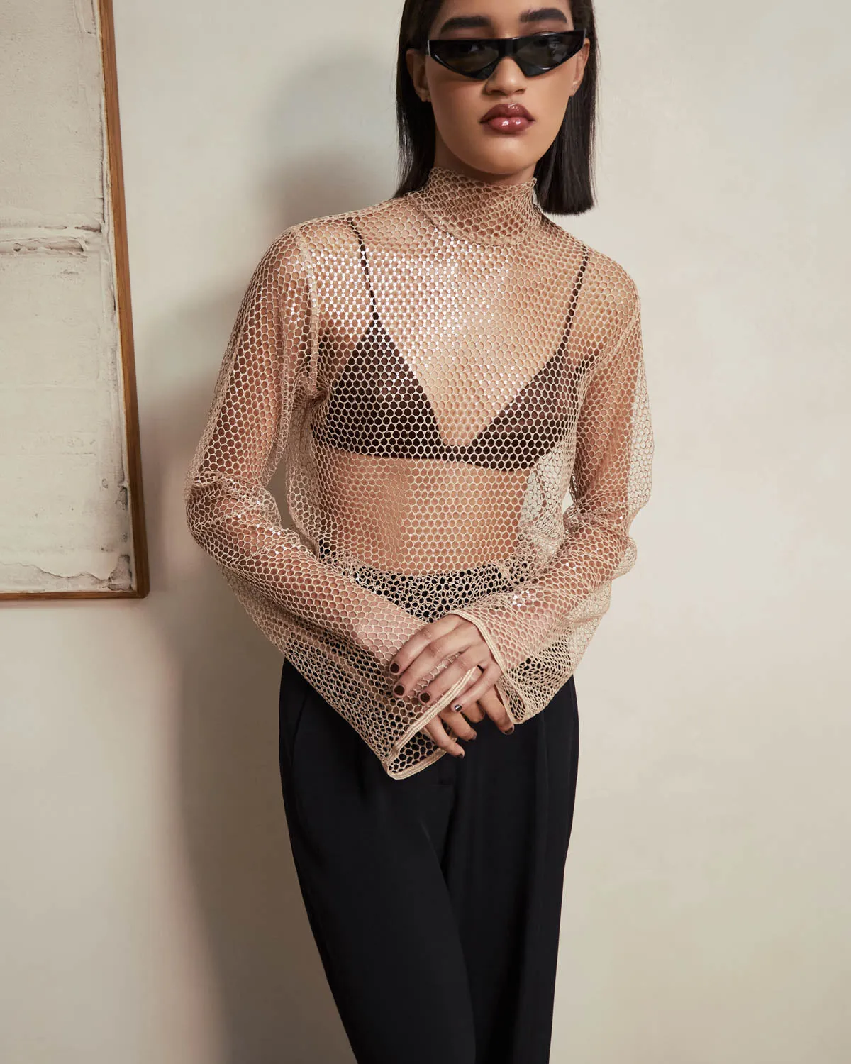 Aya Lace Top sold by Fe Noel
