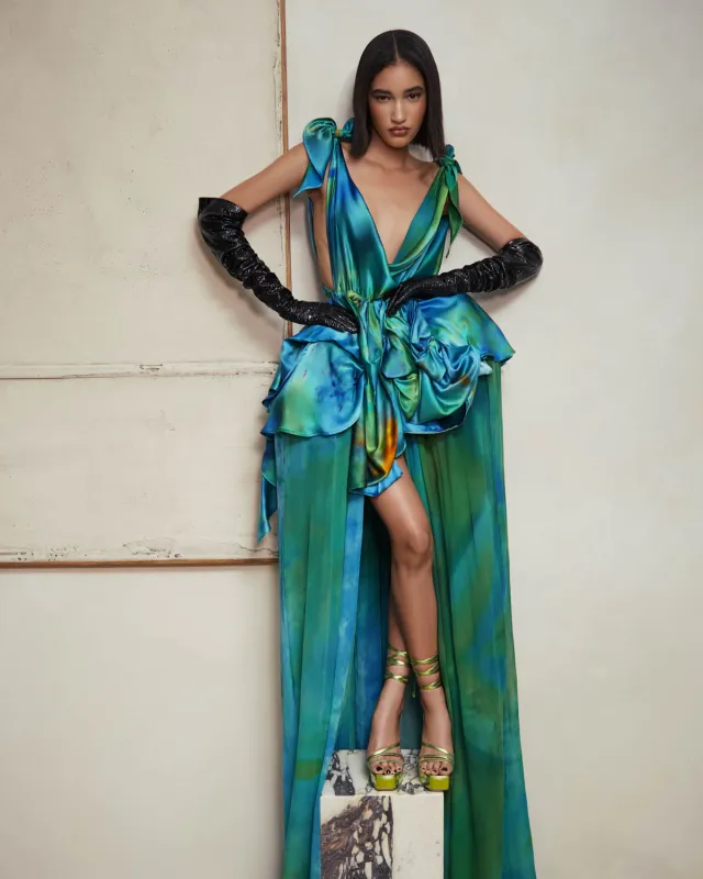 Anansa Cage Gown made by Fe Noel