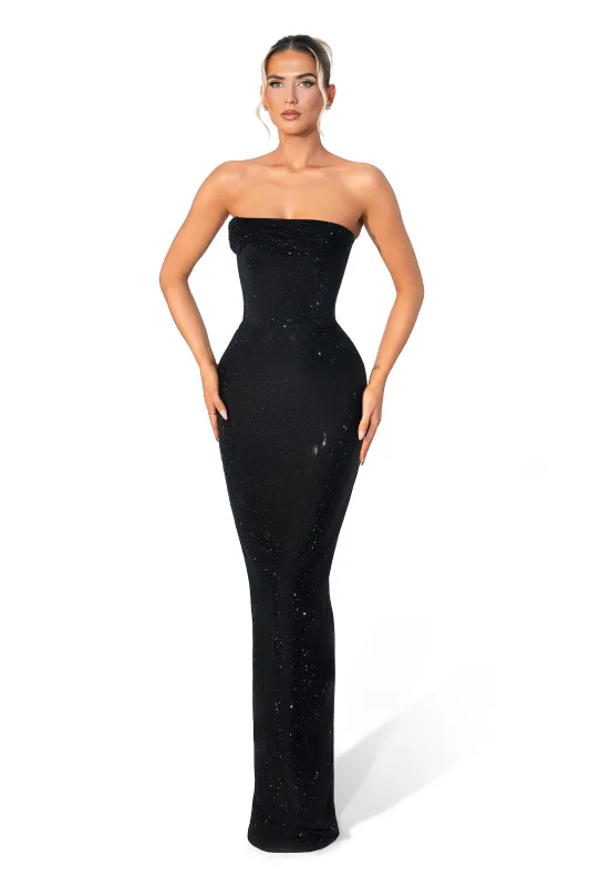 Midnight Silhouette Gown made by Albina Dyla
