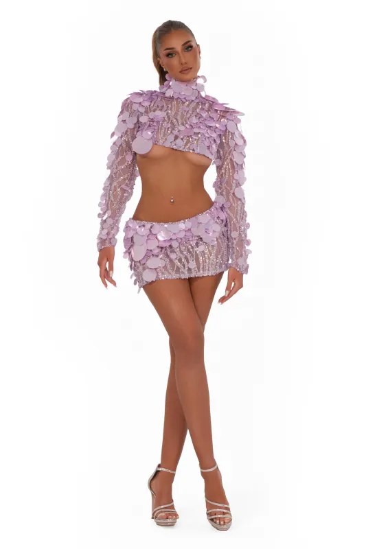Lilac Glint made by Albina Dyla