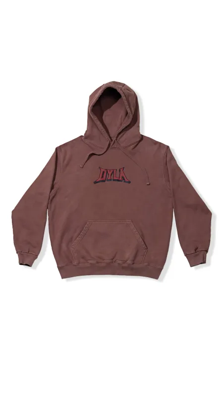 Unisex Brown Hoodie made by Albina Dyla