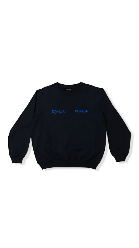 Unisex Dark Navy Crewneck made by Albina Dyla