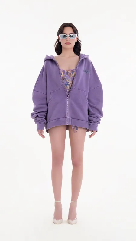 Unisex Zipper Hoodie made by Albina Dyla