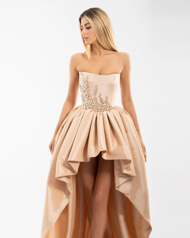 Dip Hem Dress made by Albina Dyla