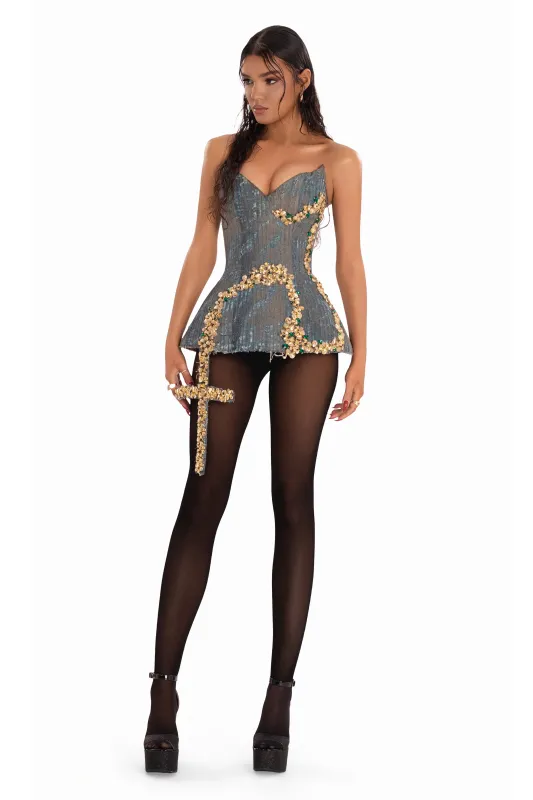 Divine Bloom Corset (US Edition) made by Albina Dyla