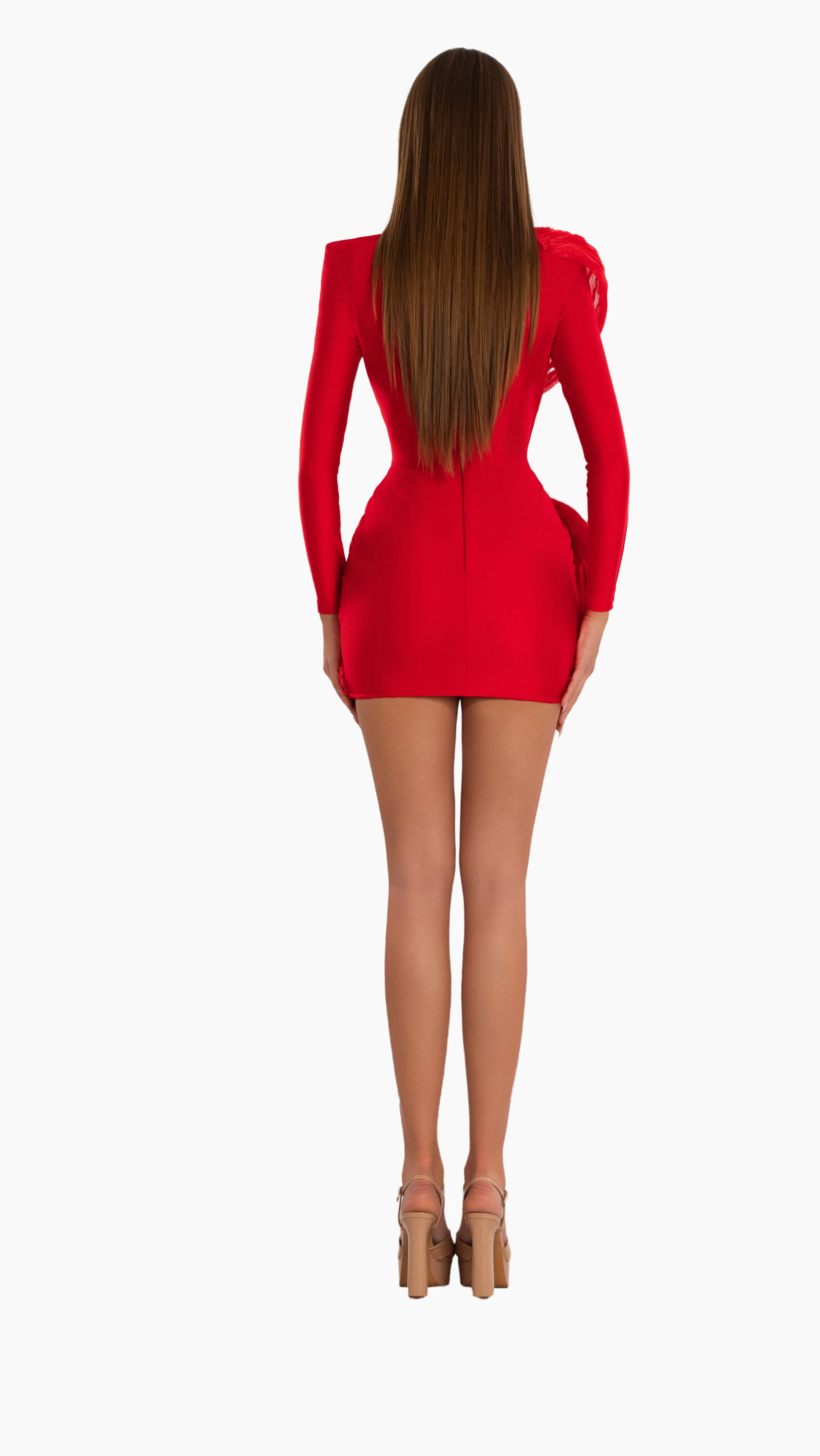 Bold Shoulder Mini Dress (US Edition) sold by Albina Dyla product image thumbnail 2