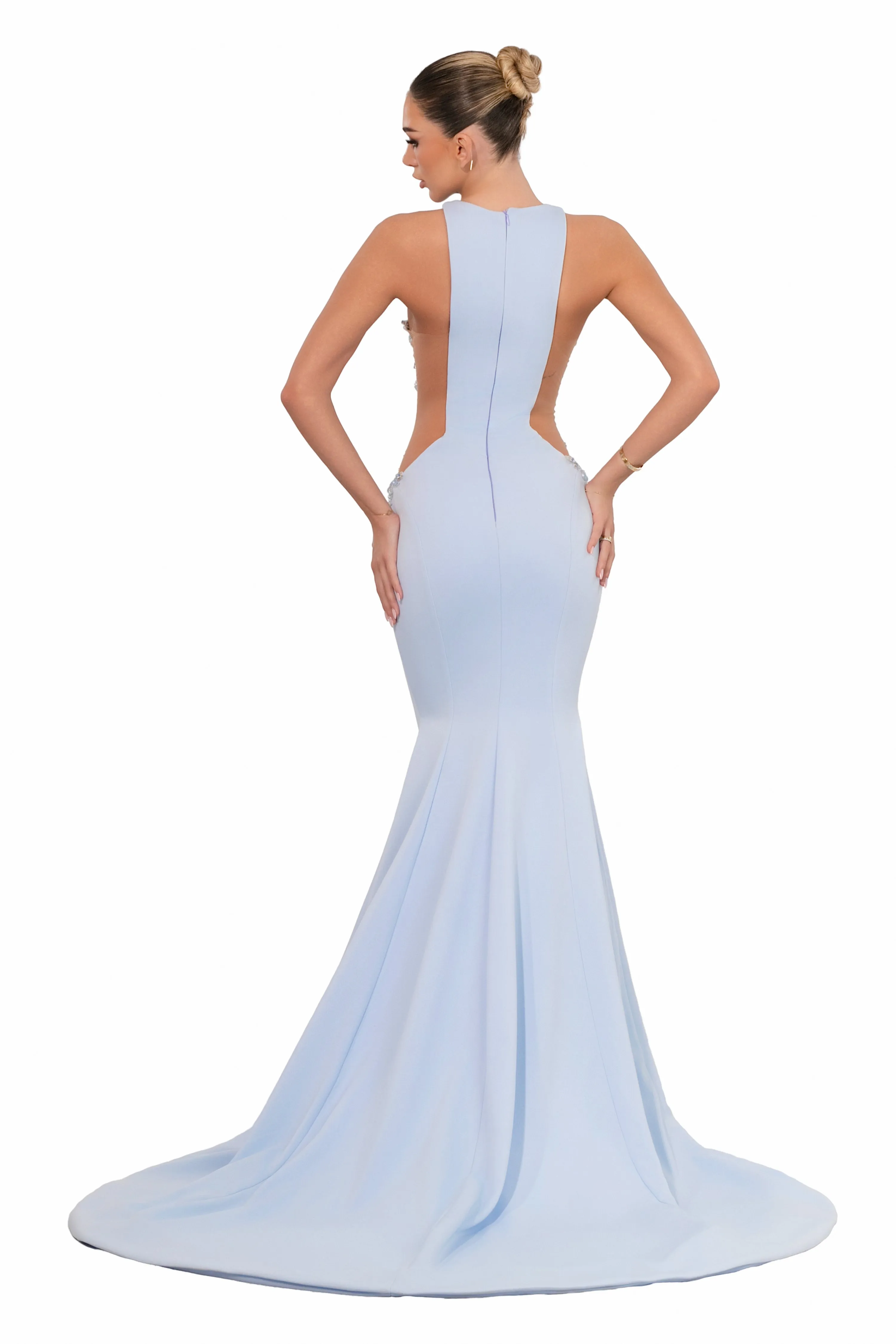 Embellished Cut-Out Gown sold by Albina Dyla product image thumbnail 2