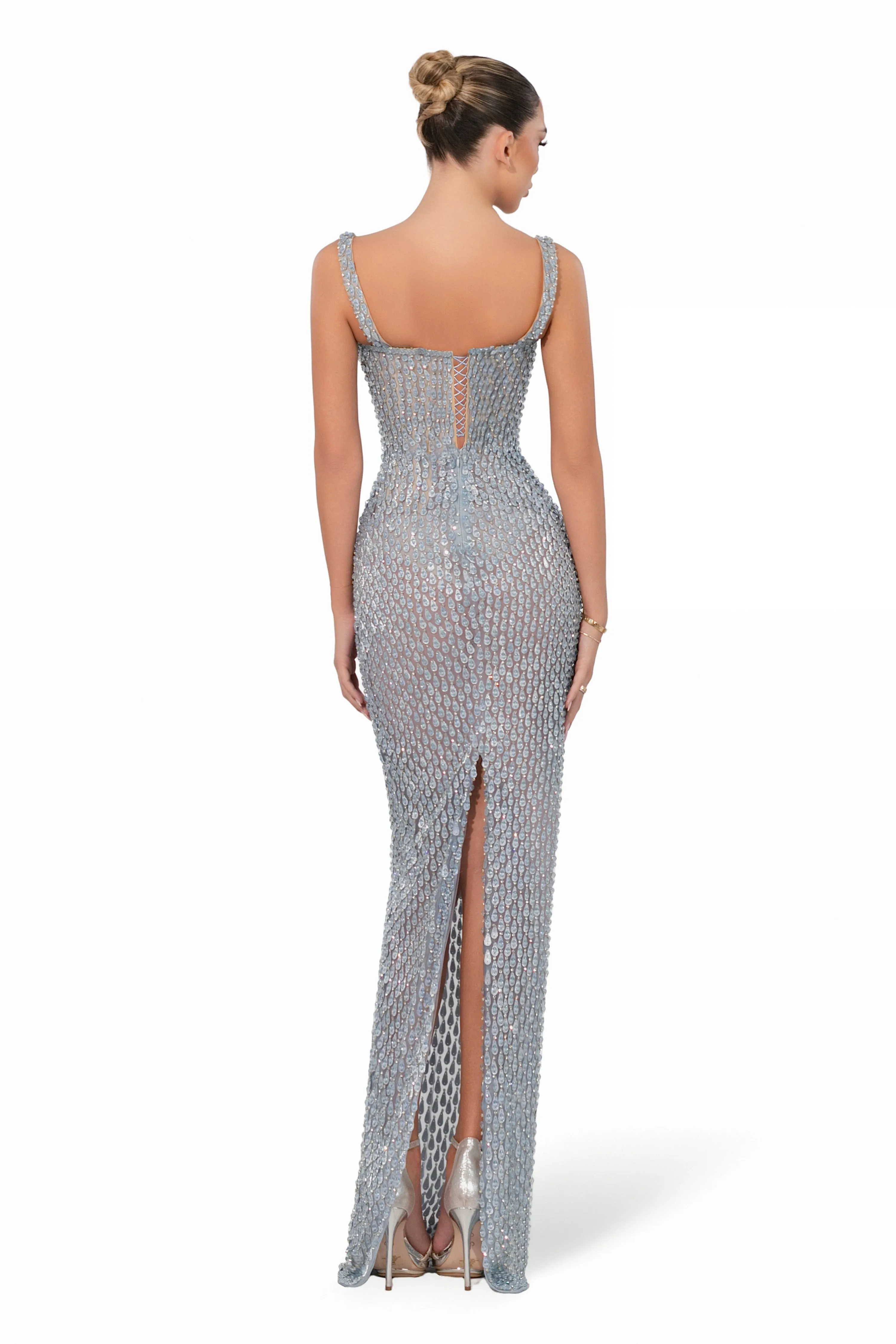 Crystal Mesh Gown sold by Albina Dyla product image thumbnail 2