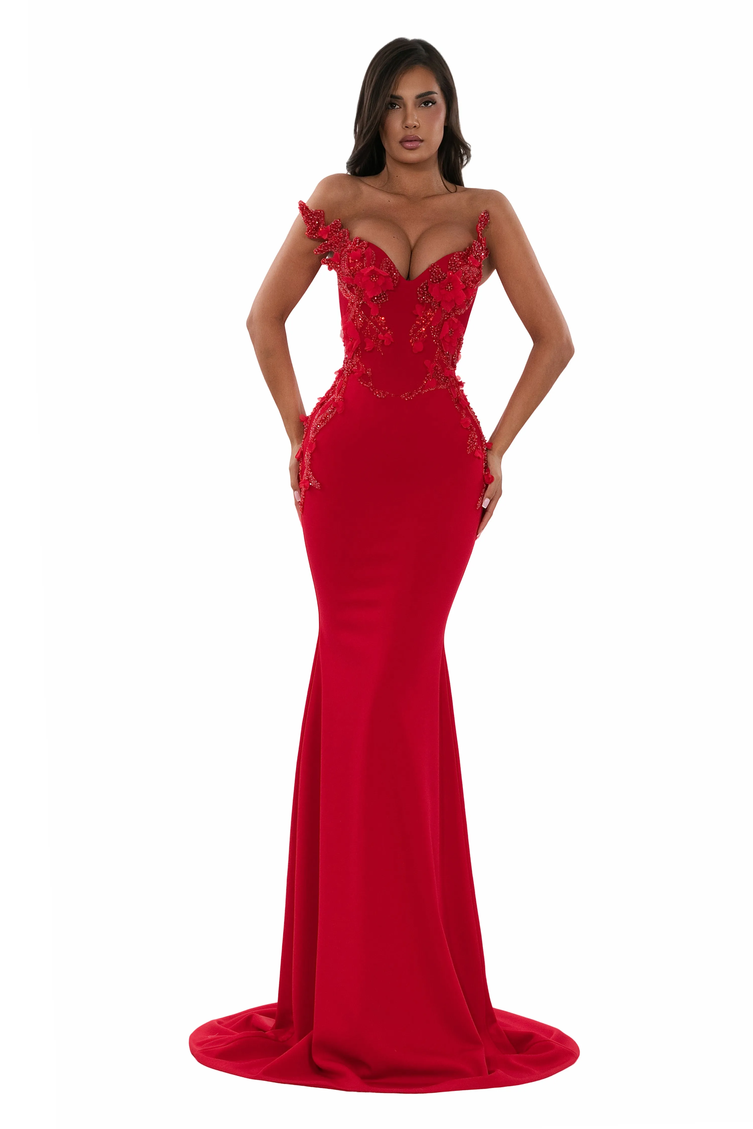 Floral Corset Gown sold by Albina Dyla