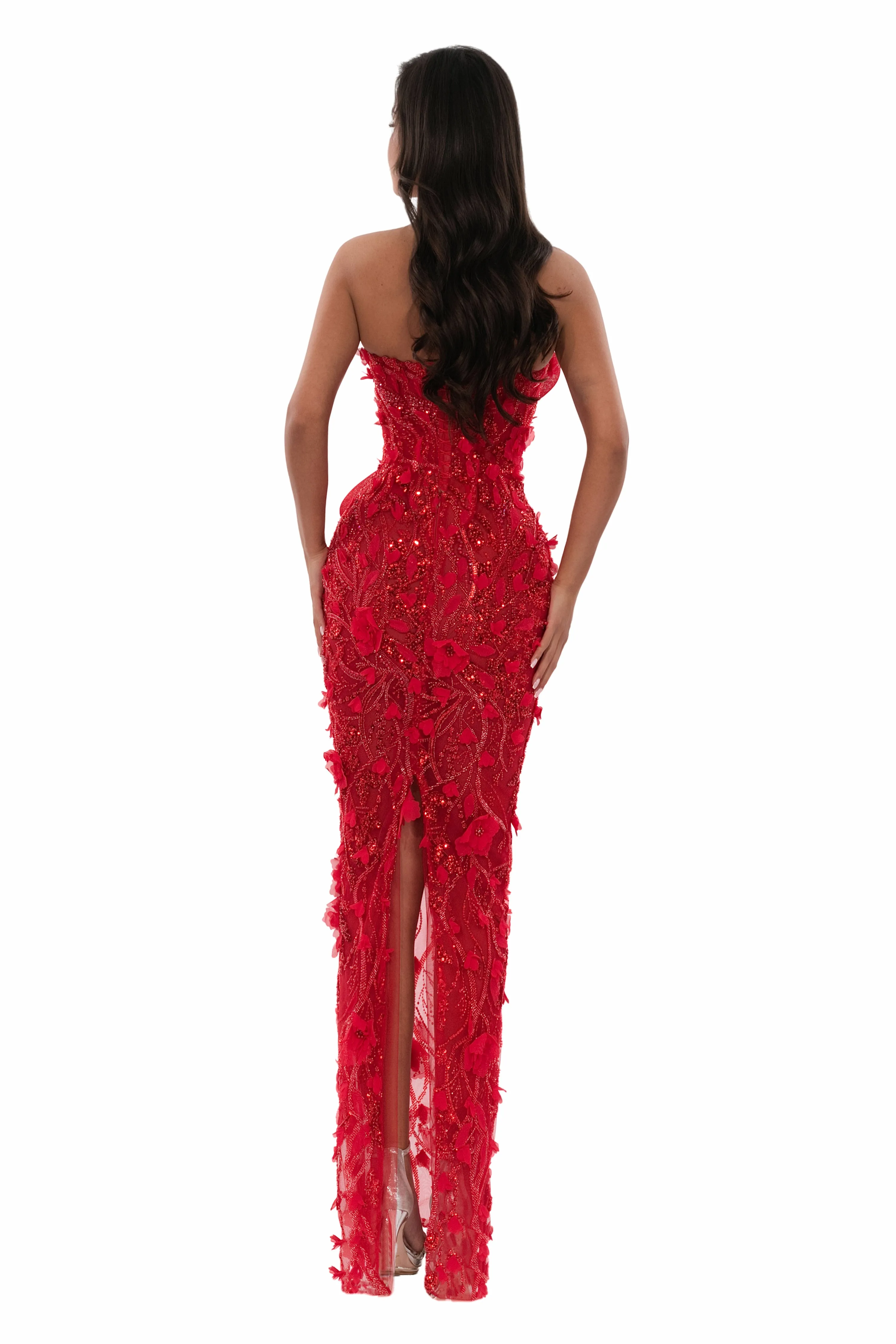Embellished Strapless Gown sold by Albina Dyla product image thumbnail 2