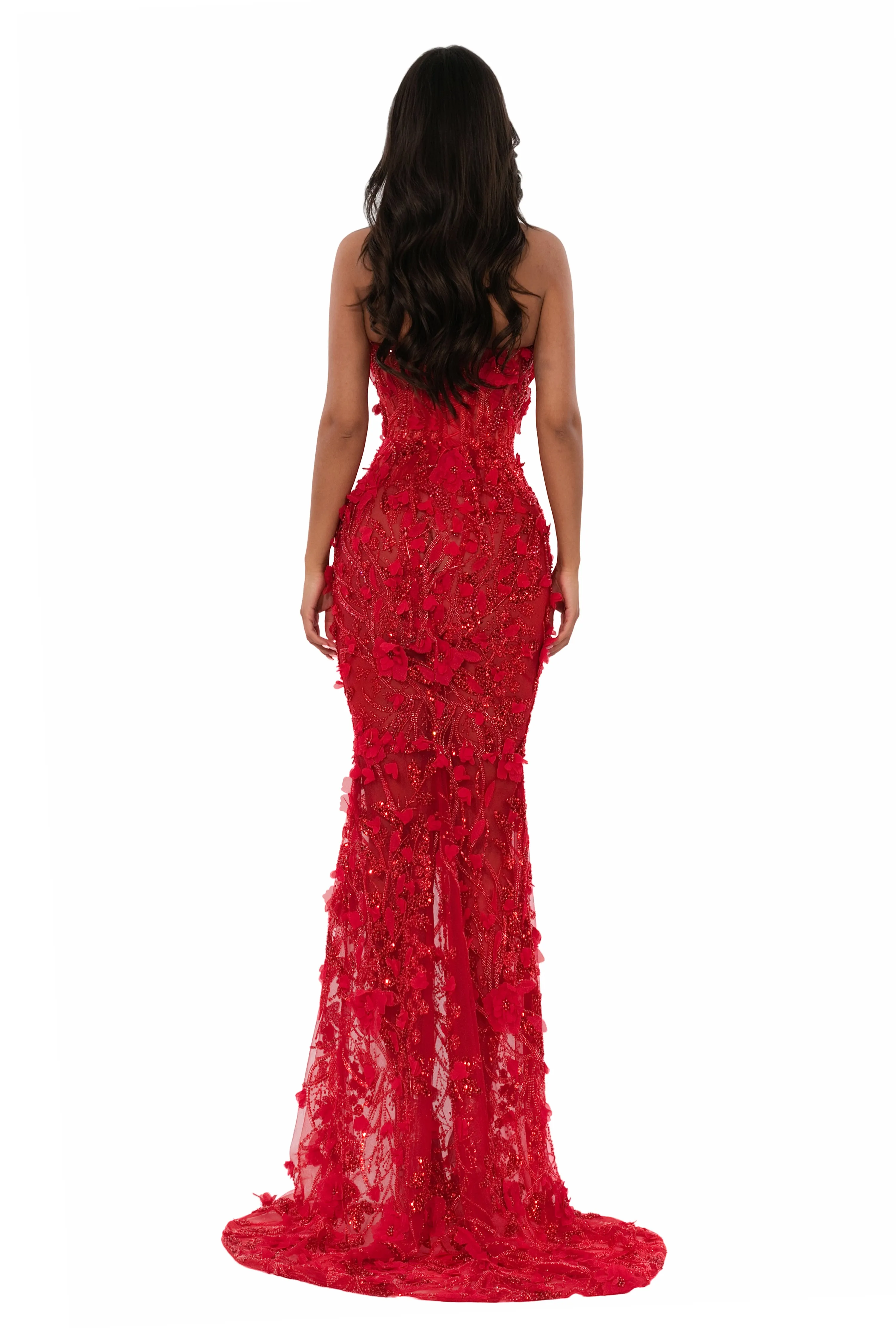 Floral Corset Gown sold by Albina Dyla product image thumbnail 2