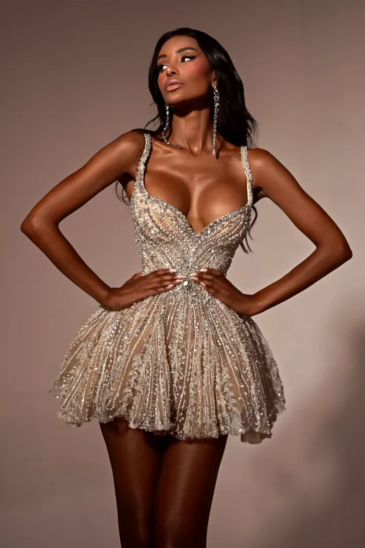 MINI BRIDAL DRESS (Limited Availability) made by Albina Dyla