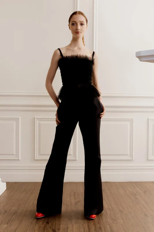 Circa 72 Trouser in black made by macgraw