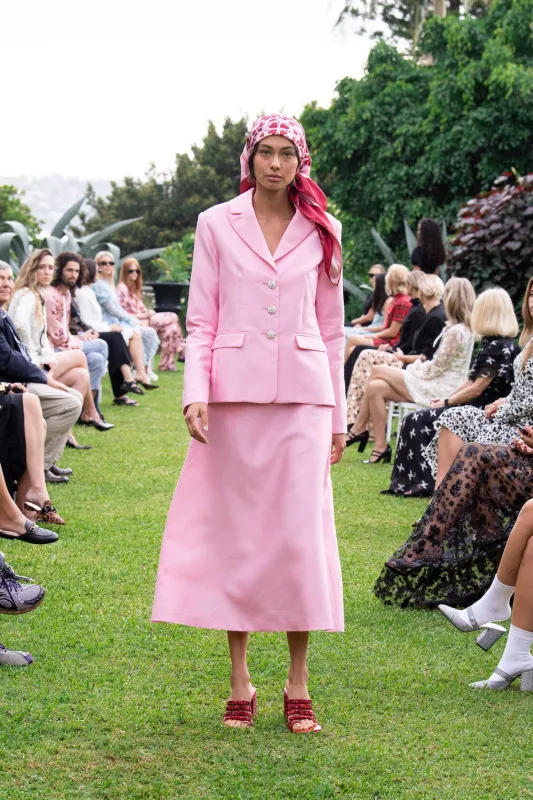 Composer Jacket in Pink made by macgraw