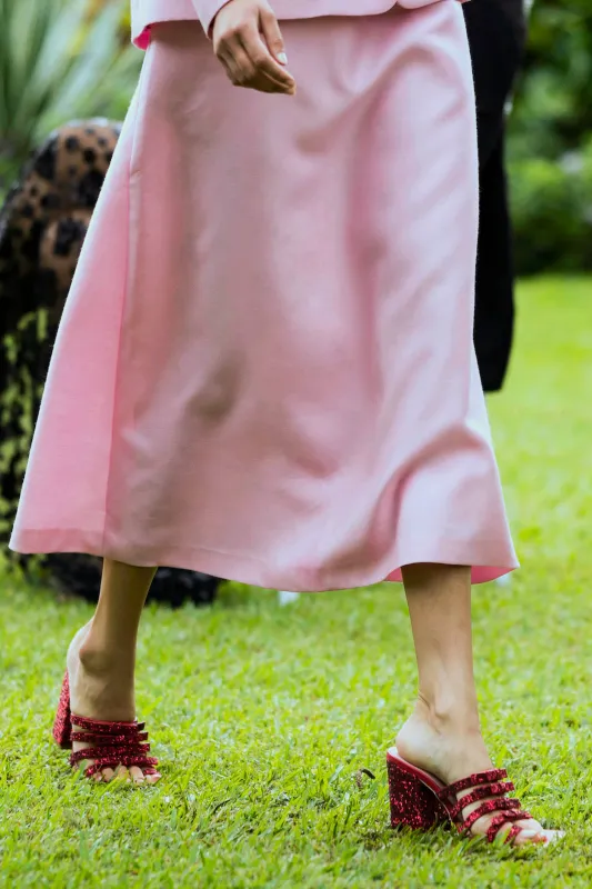 Dorothy heel in Red made by macgraw