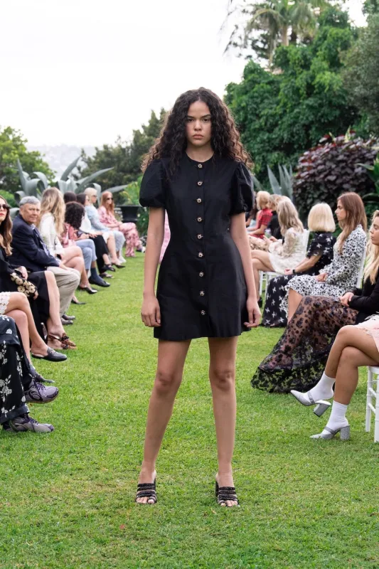 Sorbet Dress in Black made by macgraw