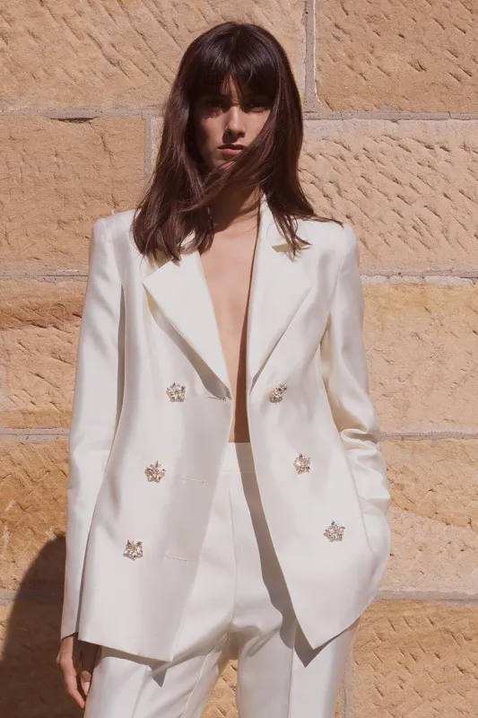 Circa 72 Blazer in Ivory made by macgraw