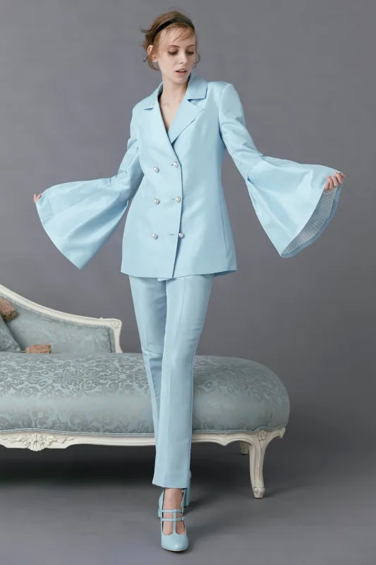 Wing Blazer in Blue made by macgraw