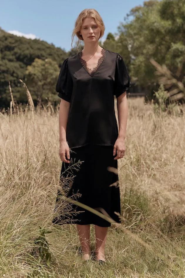 Shadow Top in Black sold by macgraw