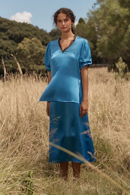 Shadow Top in Blue made by macgraw