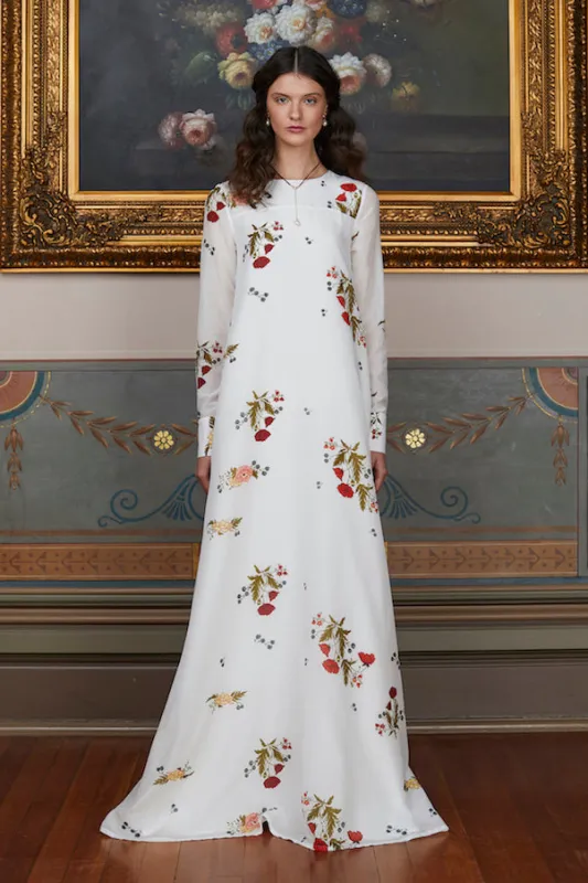 Soiree Dress in Ivory sold by macgraw