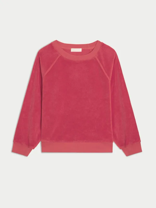 Tilos Sweatshirt in Terry sold by Suzie Kondi