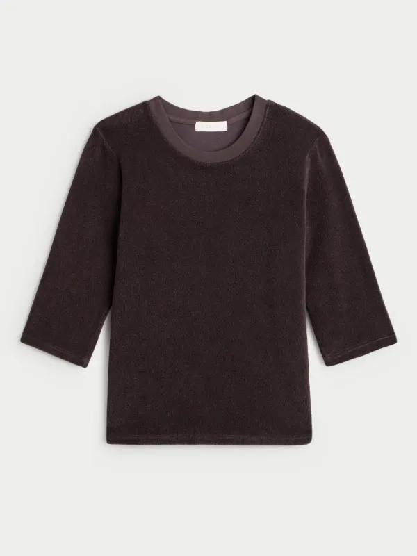 Corfu Top in Terry made by Suzie Kondi