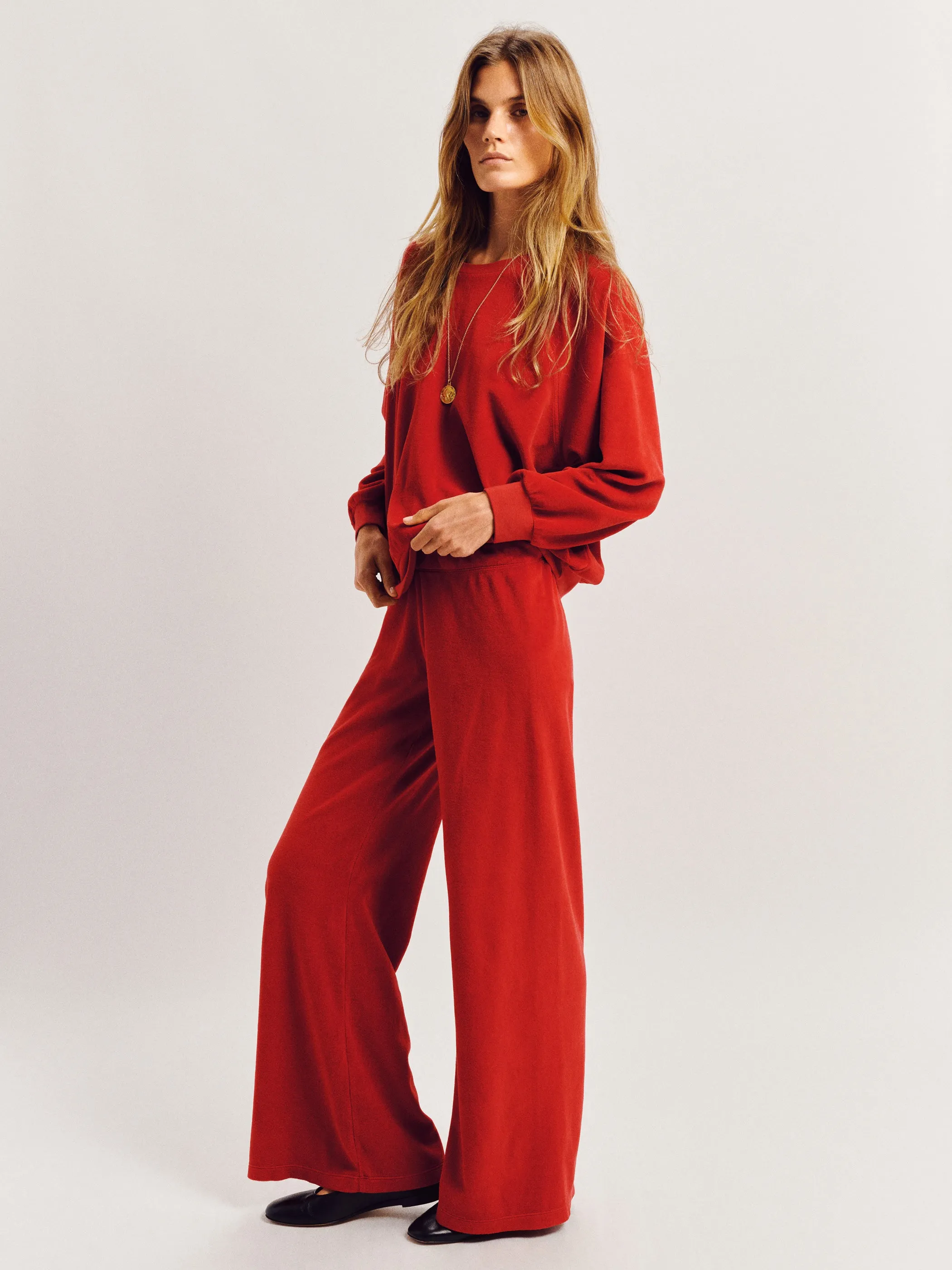 Lito Pants in Velour sold by Suzie Kondi product image thumbnail 5