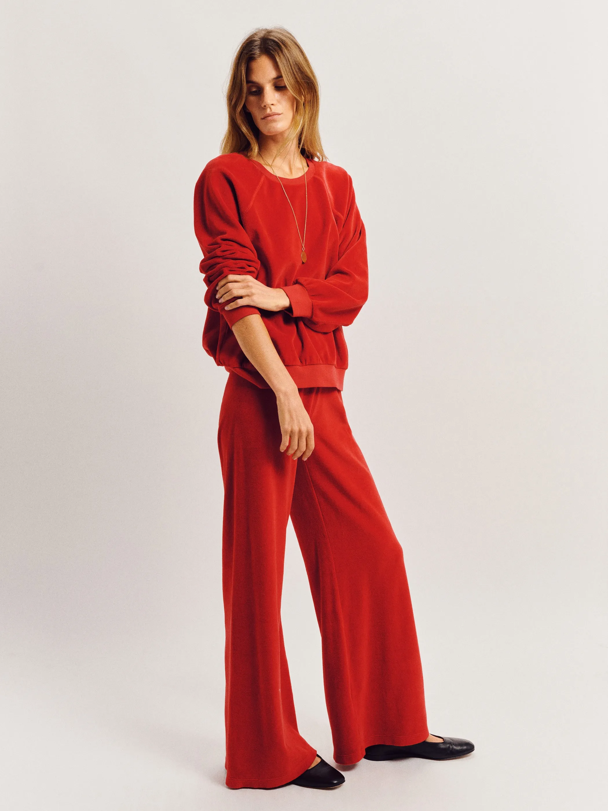 Lito Pants in Velour sold by Suzie Kondi product image thumbnail 3