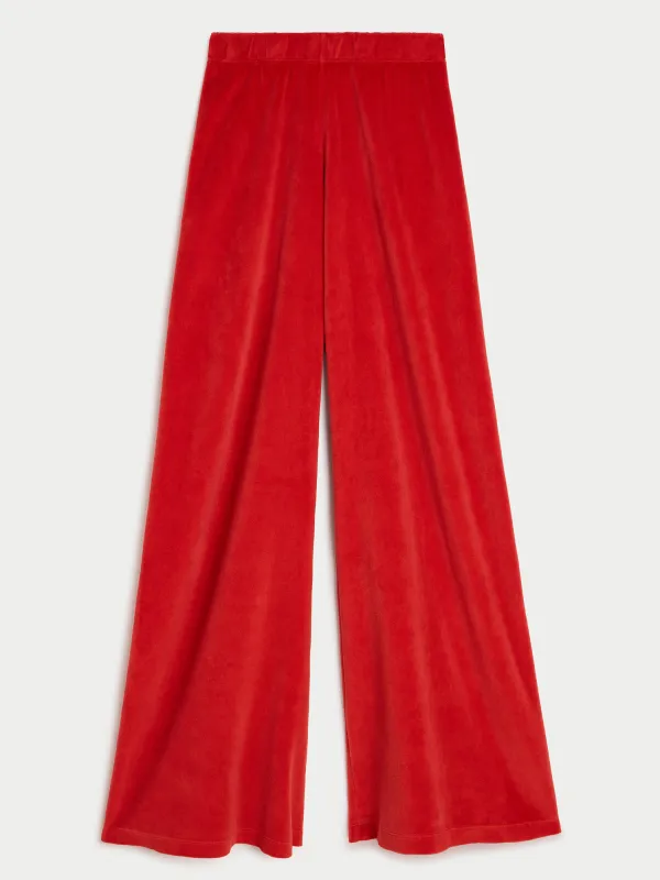 Lito Pants in Velour made by Suzie Kondi