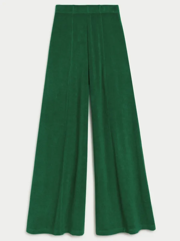 Megalo Pants in Velour made by Suzie Kondi