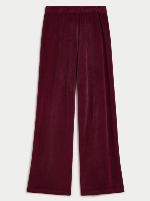 The Zephyra Flare Pants in Velour sold by Suzie Kondi