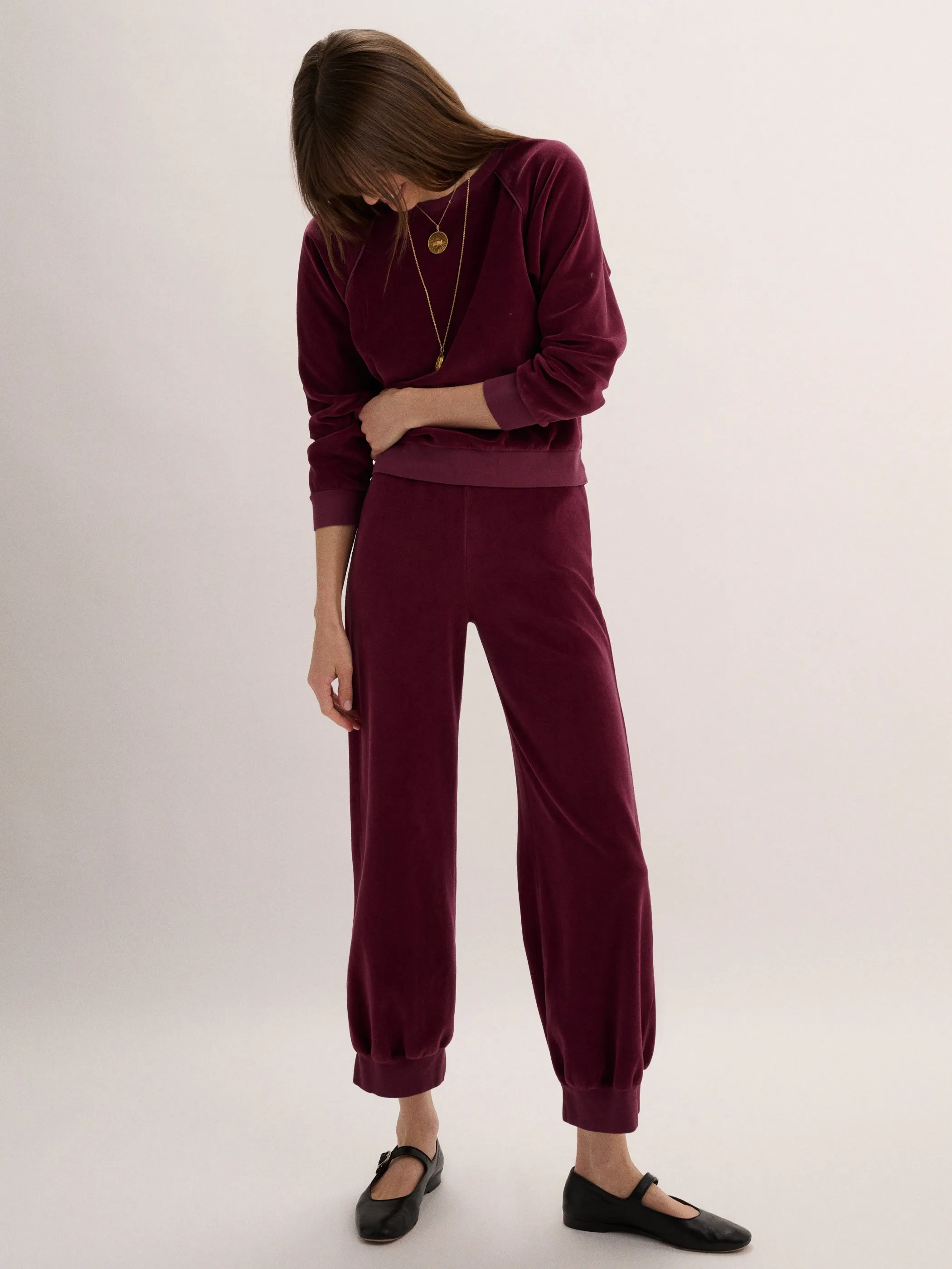 Tosk Pants in Velour sold by Suzie Kondi product image thumbnail 2