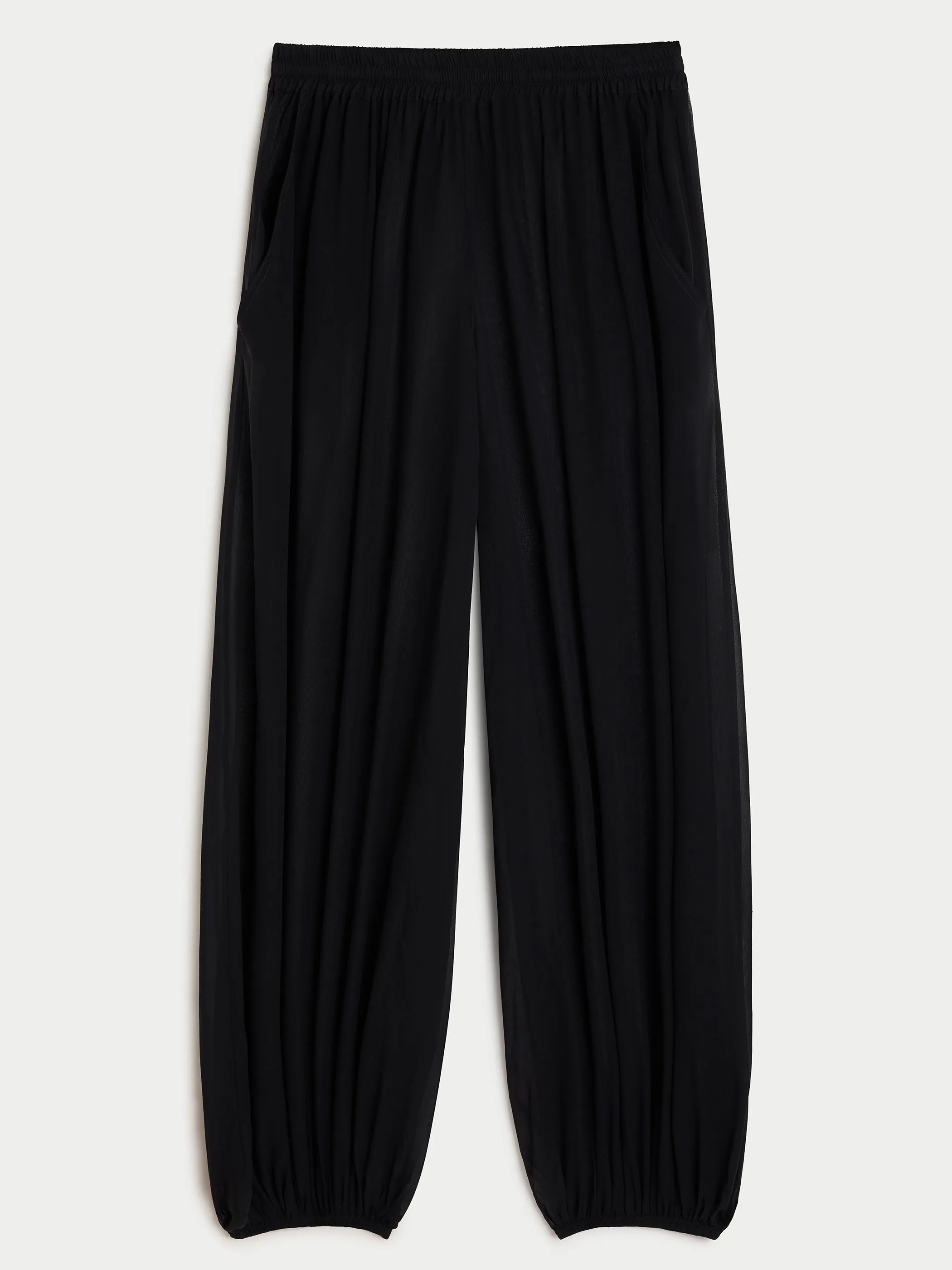 Sofia Pants in Silk Chiffon sold by Suzie Kondi