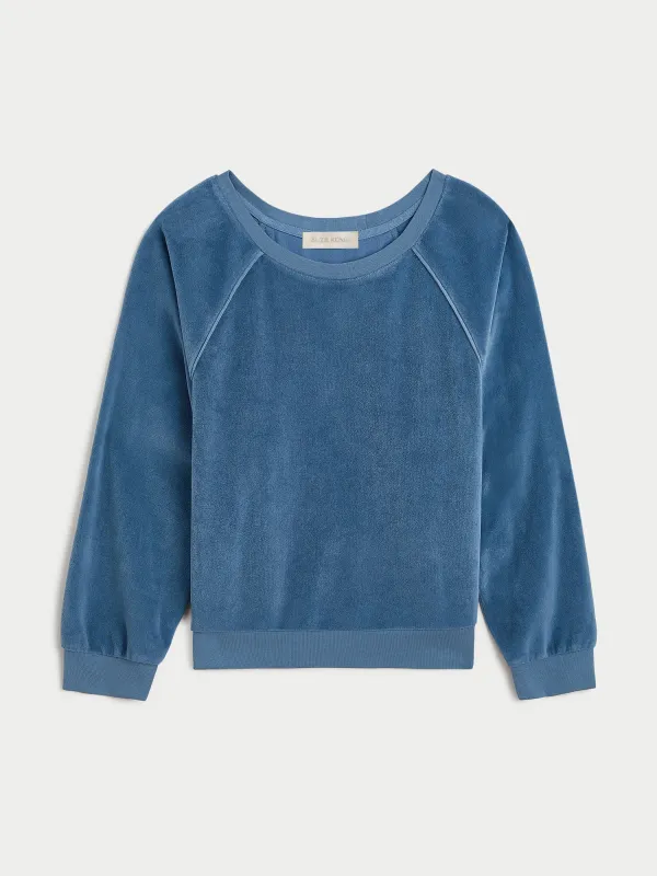 Saba Top in Velour sold by Suzie Kondi