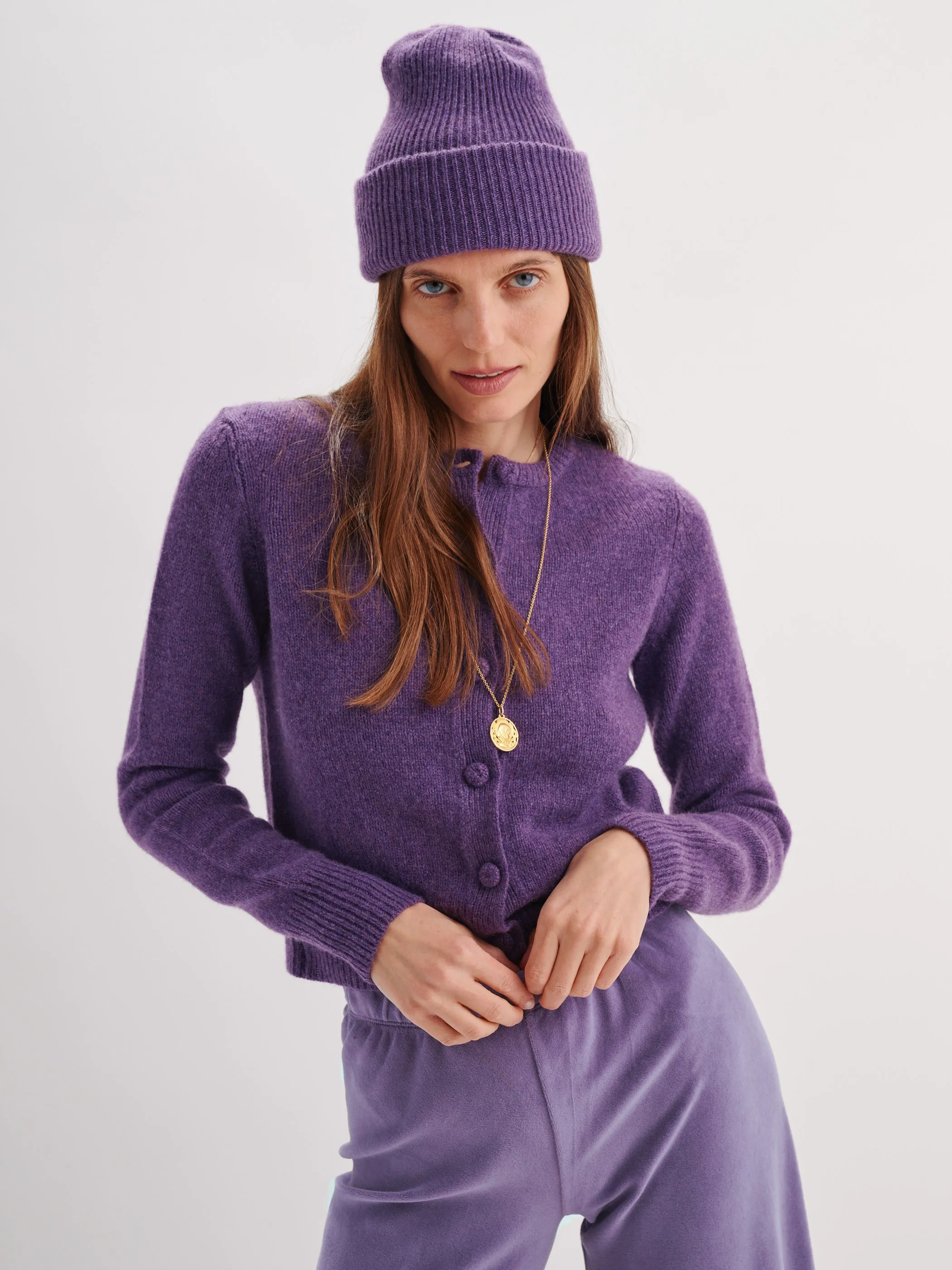 Kadria Cardigan in Cashmere sold by Suzie Kondi product image thumbnail 2