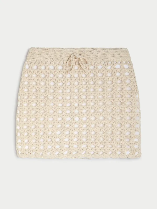 Crete Skirt in Crochet Cotton sold by Suzie Kondi