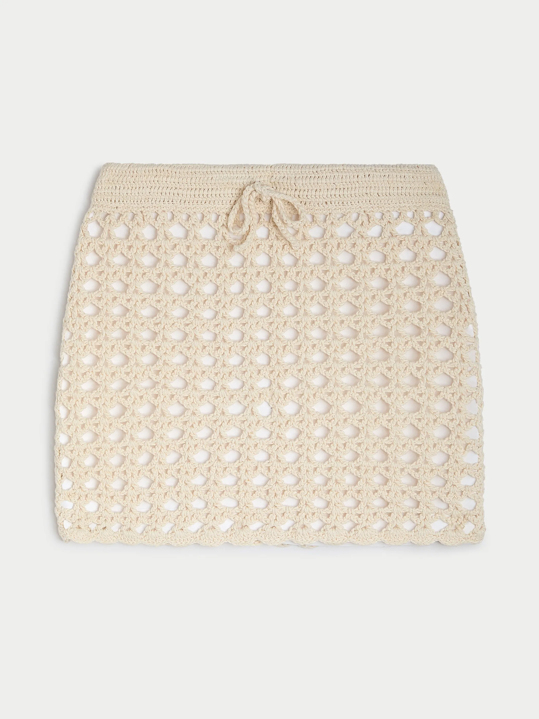 Crete Skirt in Crochet Cotton sold by Suzie Kondi