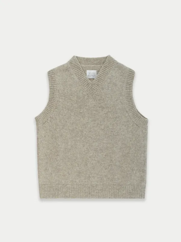 Nico Vest in Cashmere made by Suzie Kondi