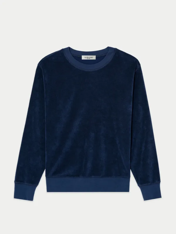 Anytime Sweatshirt in Terry sold by Suzie Kondi