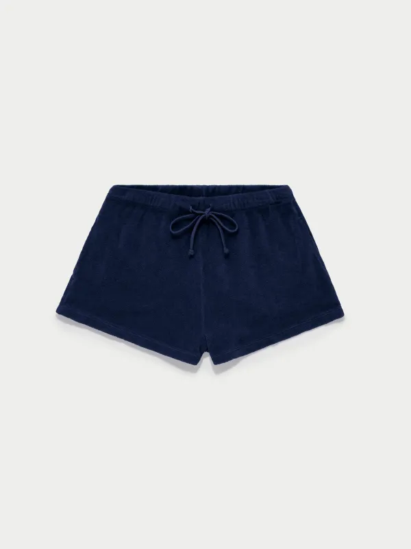 Shallis Shorts in Terry made by Suzie Kondi