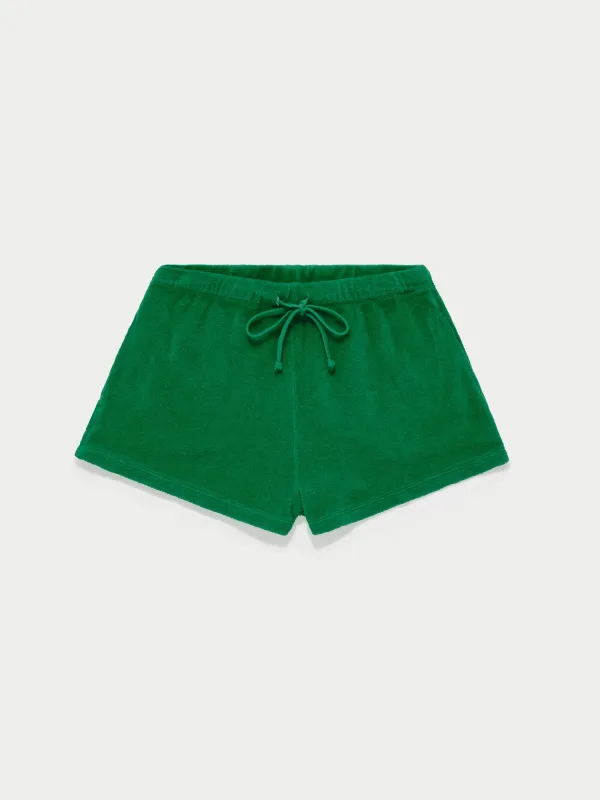 Shallis Shorts in Terry made by Suzie Kondi