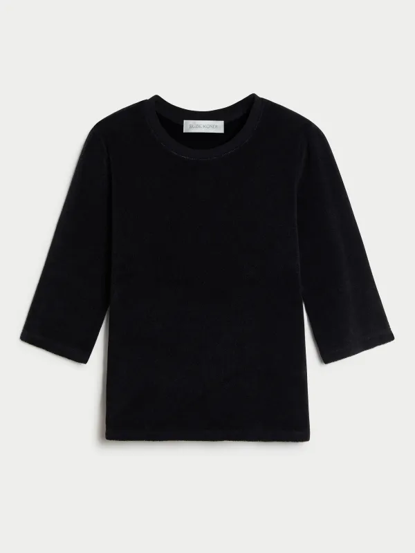 Corfu Top in Terry made by Suzie Kondi