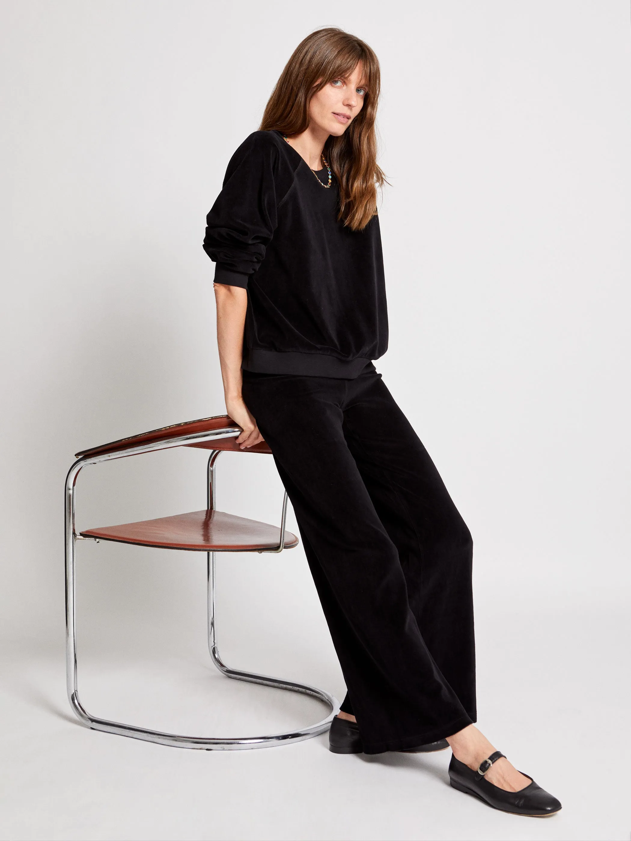 Lito Pants in Velour sold by Suzie Kondi product image thumbnail 3