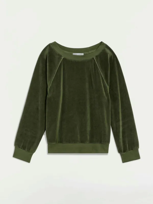 Saba Top in Velour sold by Suzie Kondi