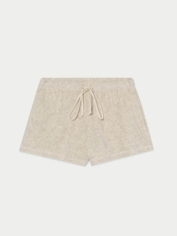 Shallis Shorts in Terry made by Suzie Kondi