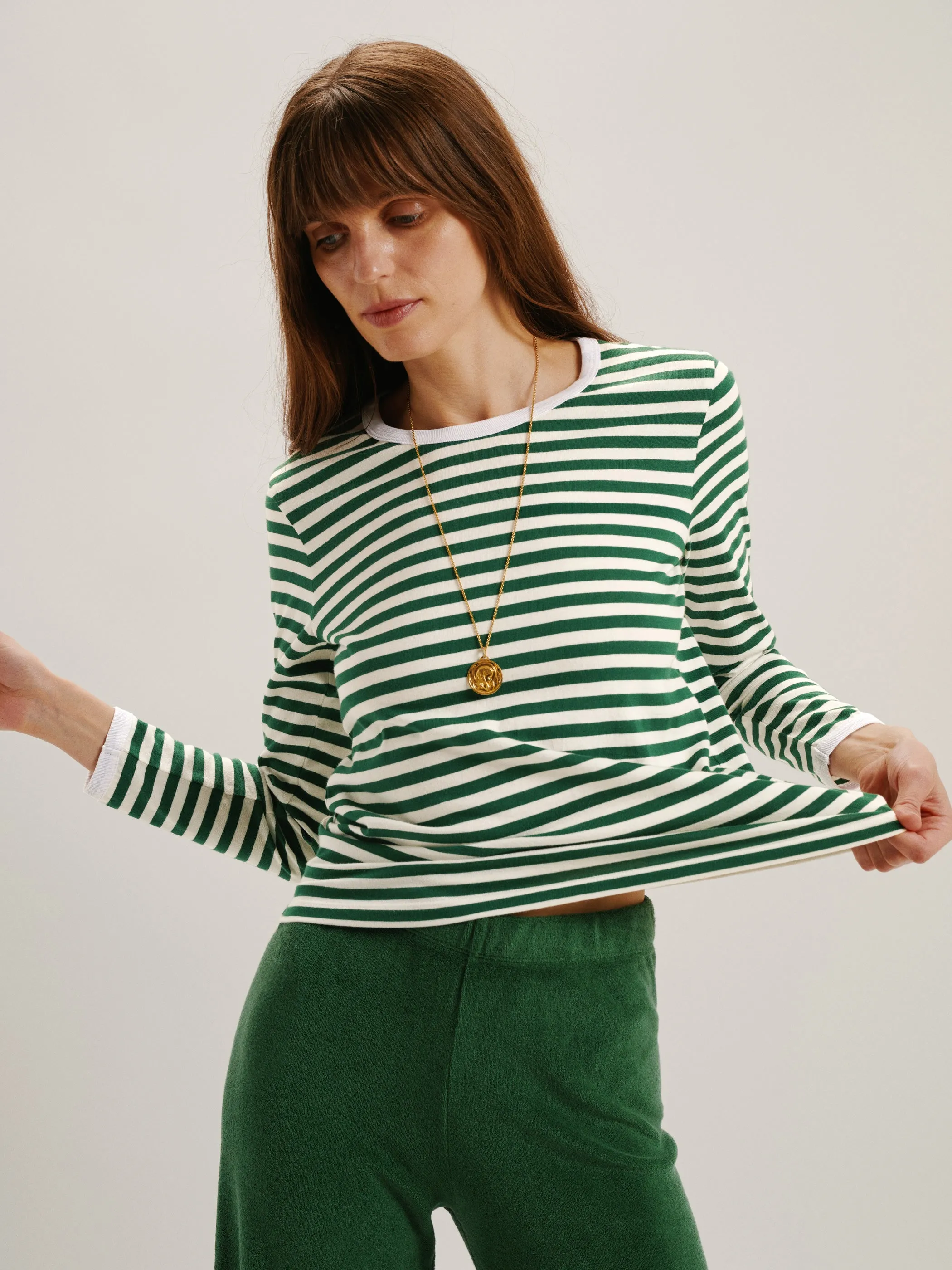 Leros Long Sleeve in Cotton Jersey sold by Suzie Kondi product image thumbnail 4