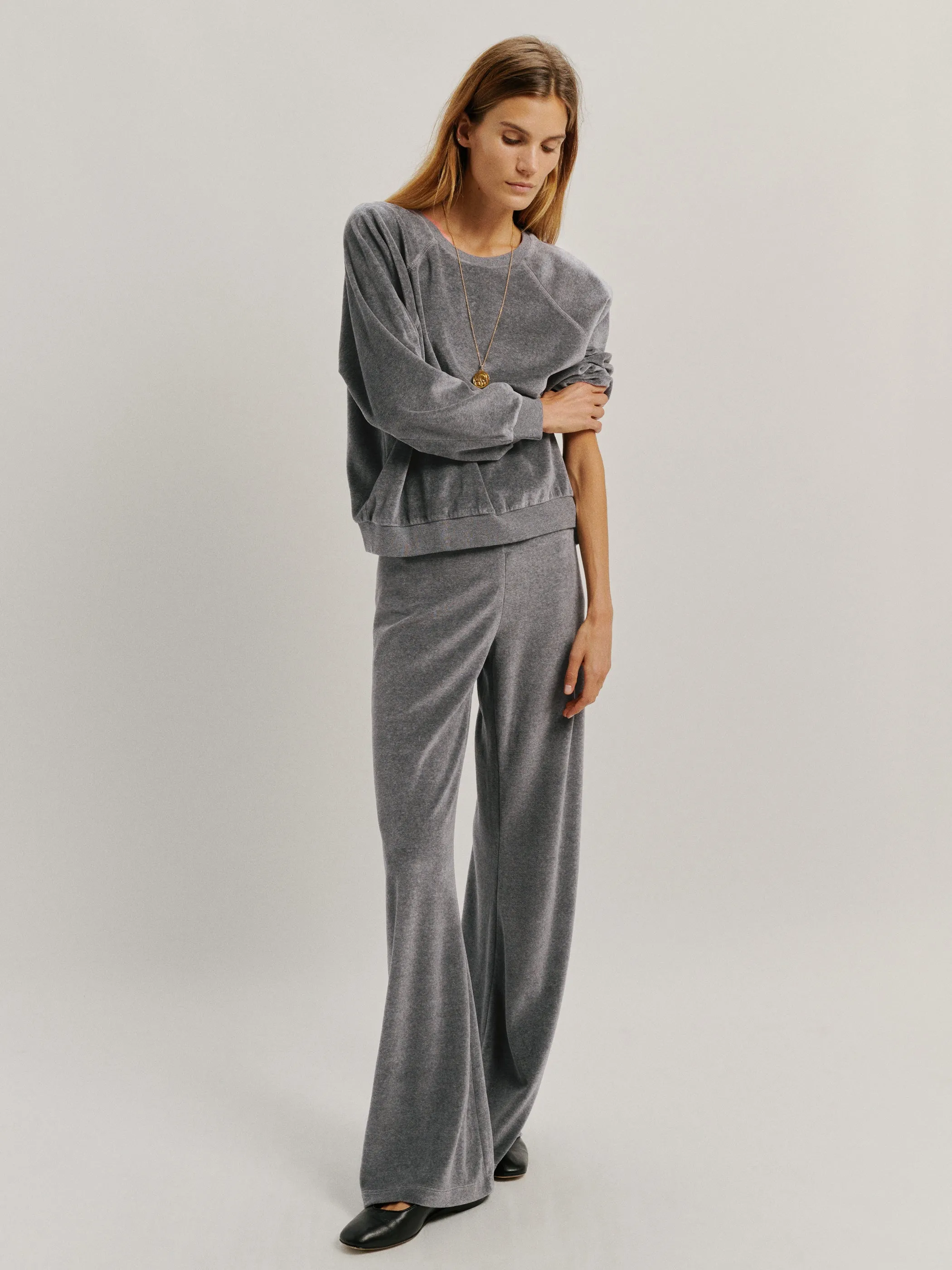 Zephyra Pants in Velour sold by Suzie Kondi product image thumbnail 2